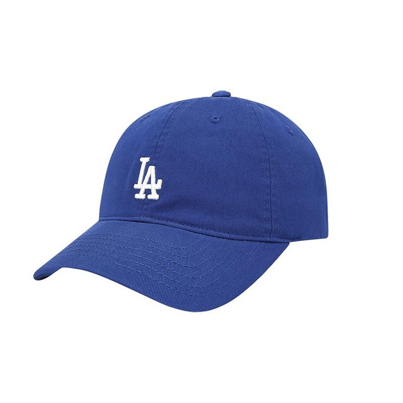 MLB Embroidered Logo Spandex Polyester Peaked Cap CP07 Unisex Couple Style Multi-Color Los Angeles Dodgers/Blue One Size Unpackaged