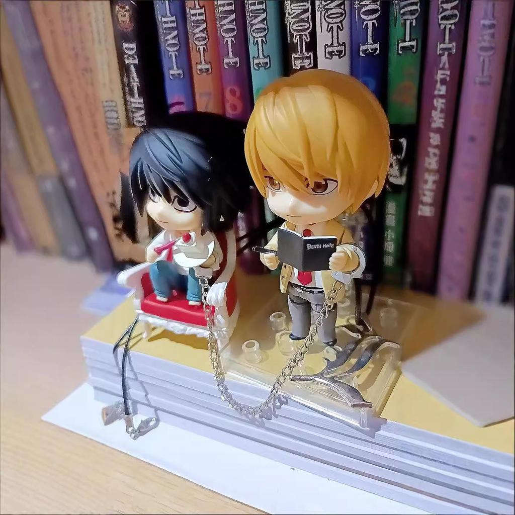 Чиби Death Note Nendoroid 2.0: Фигурки персонажей Лайт Ягами и Миса Аманэ