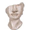 Decorative Figure - BigBuy Home - Face - Metal - Polyresin - Beige