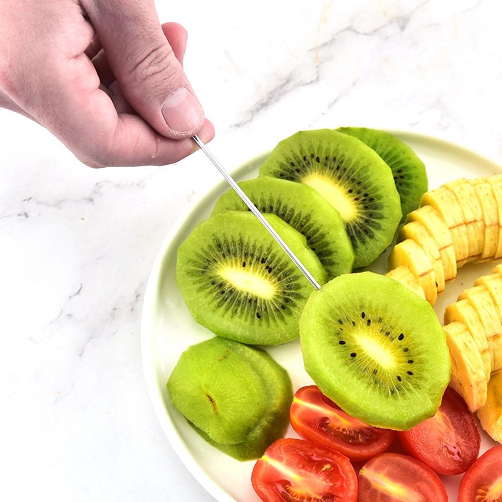 Закуски, многоразовые палочки для коктейлей из нержавеющей стали, палочки для барбекю, зубочистки, шампур