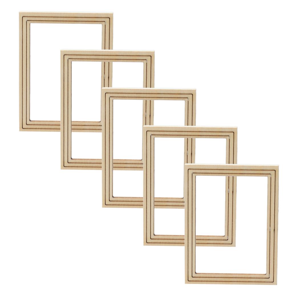 10 шт. фоторамка миниатюрная модель DIY производство изысканный внешний вид рамки для фотографий