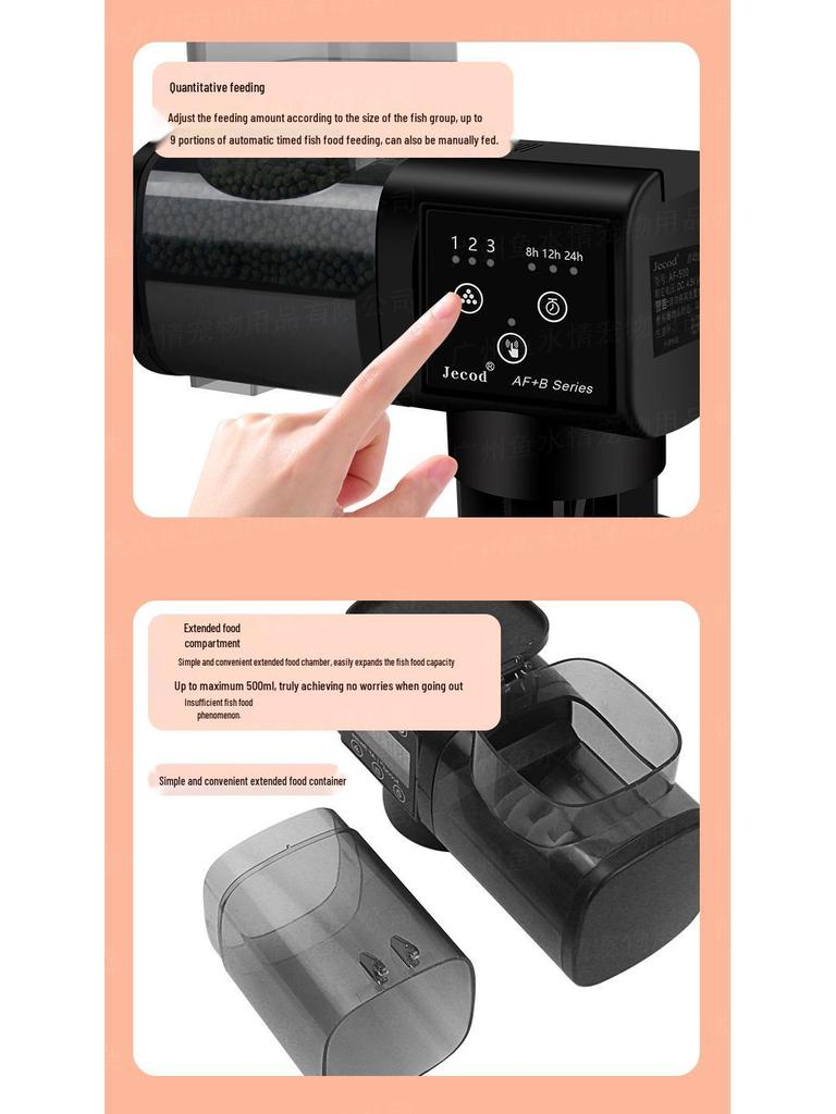 Jebo Smart Aquarium Feeder: Large Capacity Timer for Ornamental Fish