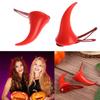 Party Decoration Cosplay Ghost Hat Halloween Hair Clips Red Horns Ears Hairpin Devil Hair Barrettes