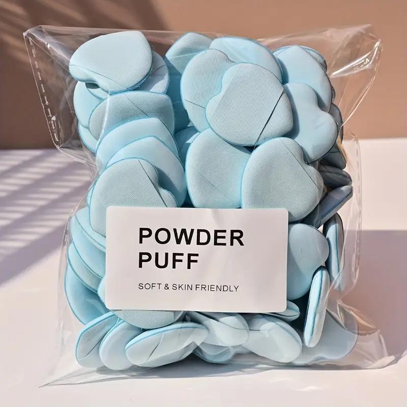 20 шт. Пуховки для пальцев в форме сердца, безлатексный инструмент для макияжа, набор пуховок для пальцев, спонж для воздушной подушки, пуховка для макияжа,