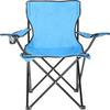 Foldable Camping Beach and Fishing Chair Blue
