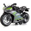 1/12 Motorcycle Toys Model, Ducati Danger, Pull Back Mini Motorcycle Toy Car with Sound and Light Gift for Boys Kids Age 3-12 Years Old