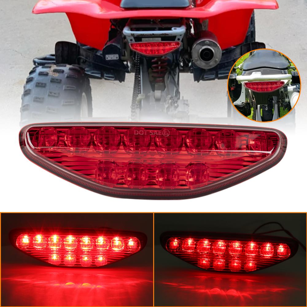 Задний фонарь ATV Red LED для Honda TRX 450R, задний стоп-сигнал для Honda TRX 450 R ER 2006-2014
