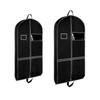 Garment Bags for Travel Heavy-Duty Garment Bag with Pockets Portable Garment Bags for Hanging Clothes Foldable