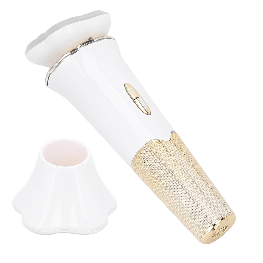 RF Beauty Machine LED Photon Skin Rejuvenation Micro Current Lifting Firming Massager(White Gold )