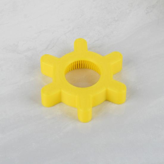 Easy Rotary Bottle Opener Plastic Multi-function Bottle Cap Opener 6.8cm Diameter Bottle Cap Remover for Home Restaurant Bar