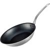 Hokuriku Aluminum Meister Double-Layer Clad IH-Compatible Frying Pan, 27cm, Made In Japan, Silver