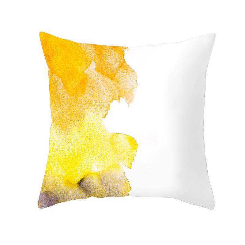 Украшение дома Геометрический принт космоса Наволочка Цветная и яркая наволочка для диванной подушки