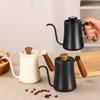 Drip Port Pour Over Coffee Kettle 550ml/850ml Long Narrow Drip Carafe Goose Neck Coffee Pot Picnic
