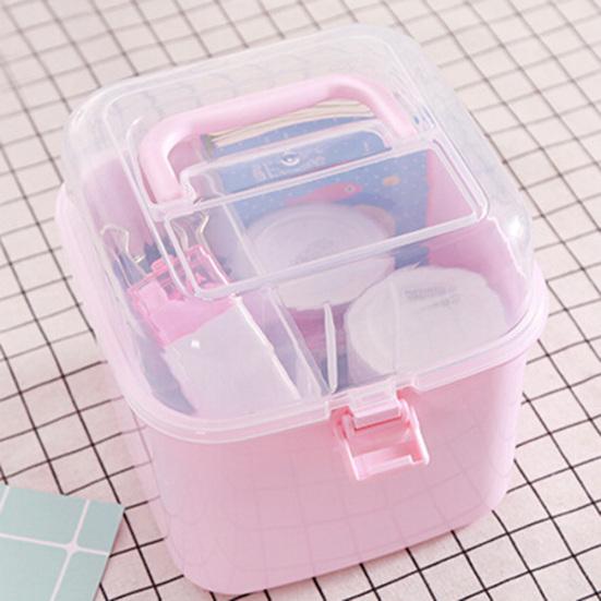 Аптечка, 2-слойная аптечка для оказания первой помощи, ящик для хранения, контейнер-органайзер