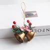 Christmas Bell  Metal Jingle Bells Christmas Tree Hanging Pendant Ornament Christmas Decoration Supplies