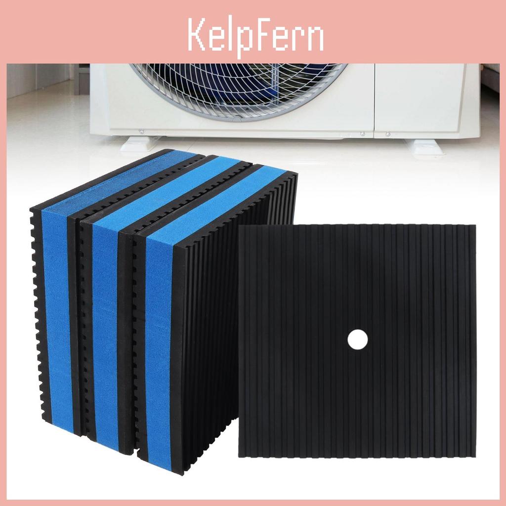 Duty Antivibration Heavy 4pcs Pad Isolation Pads Ribbed Rubber Pads For Hvac Air Compressor Washer And Dryer Air Conditioner Units