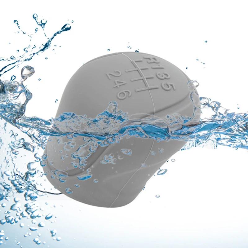 Car Silicone Gear Shift Knob Cover Universal Sleeve Gear Shift Collars Non Slip Grip Handle Case Manual Car Interior Accessories