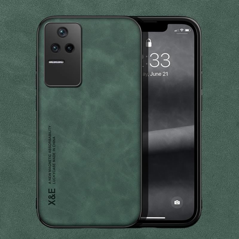Для Xiaomi Poco F4 5G Чехол Встроенные Магнитные Кожаные Чехлы для Телефона для Poxo Poko Little F4 F 4 PocoF4 Ударопрочная Матовая Задняя Крышка