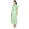 Bimba Women Long Cotton Kaftan Bohemian Nightgown Floral Maxi Caftan