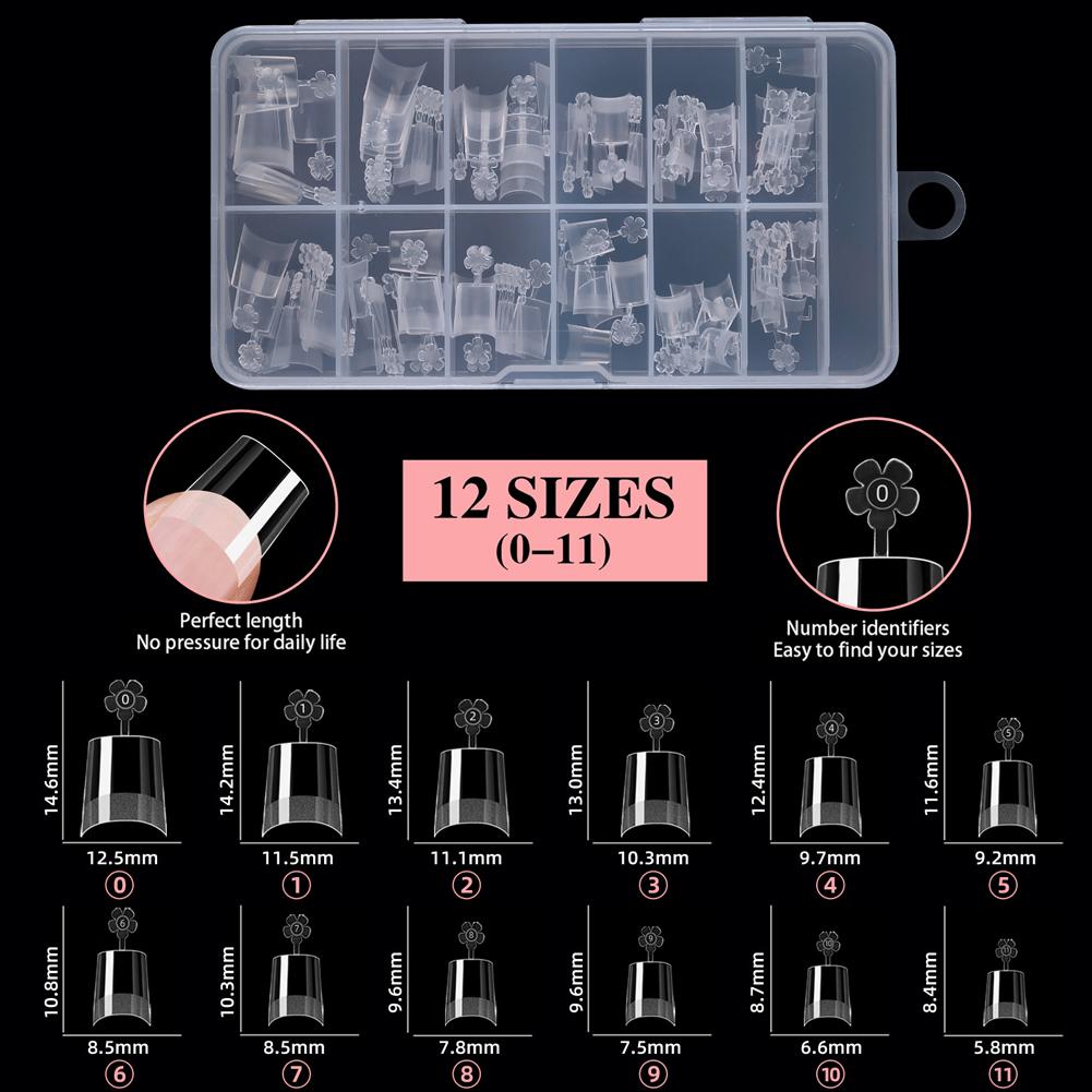 120pcs Half Cover Almond Fake Nails Half Matte Pre Buff Acrylic Nails Extra Short Almond Shape Gel Nail Nail Forms Salon