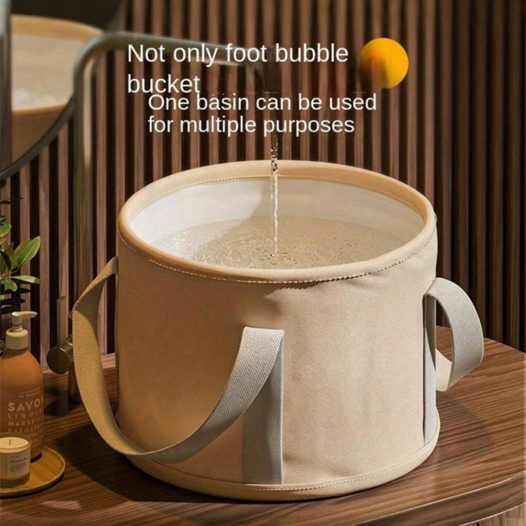 Portable Foldable Foot Soak Bucket: Insulated and High-Deep Design for Outdoor and Indoor Use