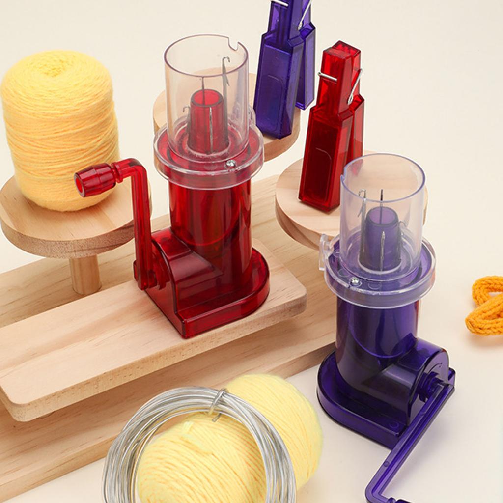 Hand Knitting Machine Needle Thread Tool Set Household Weavers Multicolor Yarn Knitting Tool for DIY Sewing Crocheting