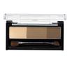 Heavy Rotation Natural Powder Eyebrow 02 Ash Brown Eyebrow Powder with Powder Eyebrow Palette 2.3g Brush, 3-Color