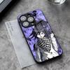 Чехол для телефона Danganronpa для iPhone 15 Pro Max 14 Pro 12 11 13 Mini X XR XS 16 Plus SE Закаленное стекло Задняя крышка