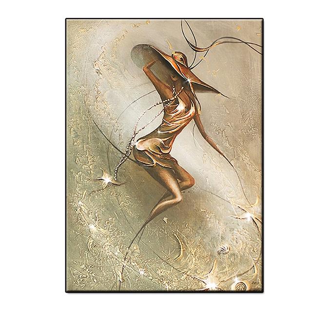 Ретро абстрактная романтическая пара с домашним декором, художественный подарок на холсте, постеры, украшения для гостиной, настенная живопись, печать на холсте