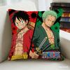 Наволочка с принтом персонажа из аниме One Piece, любимого фанатами. Декоративная наволочка для спальни, гостиной и энтузиастов аниме