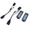 2 шт. Для VW Passat B6 CC Eos Golf 4 5 6 7 MK7 Polo Superb Lupo Scirocco Seat Leon Altea Ibiza Светодиодный фонарь номерного знака