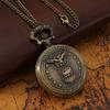 Fashion Men's Pocket Watches Vintage Necklace Pendant Pocket Watch Best Collectibles Pocket Watch ,ideal Choice for Gifts To Men & Women