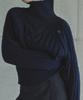 IHR Cable Turtleneck / Navy