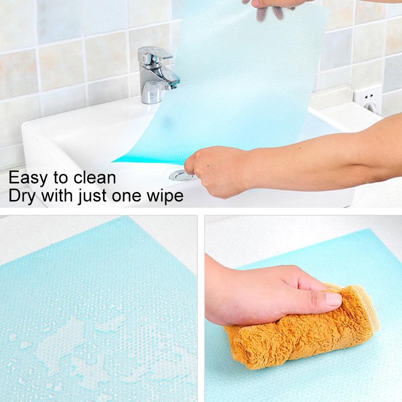 4 шт. анти-масляная плесень моющийся EVA водонепроницаемый коврик для холодильника теплоизоляционный подставка для ящика шкафа салфетка для столовых приборов