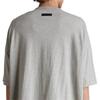 Fear of God Essentials Футболка с коротким рукавом Темно-серый Овсяный Мужские Топы Серый 125SP244193F