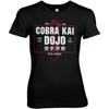 Женская футболка Cobra Kai с официальной лицензией Dojo (черный)