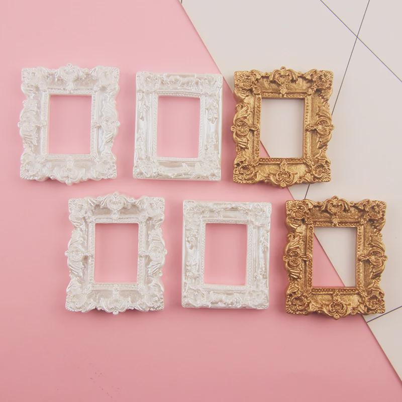 Европейский ретро мультфильм смоляная фоторамка DIY ювелирные аксессуары комплект