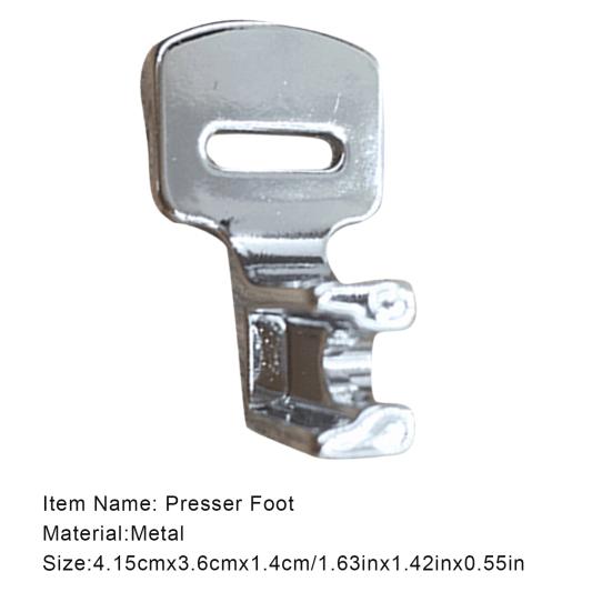 Многофункциональная металлическая прижимная лапка для оверлока для дома, аксессуар для швейной машины