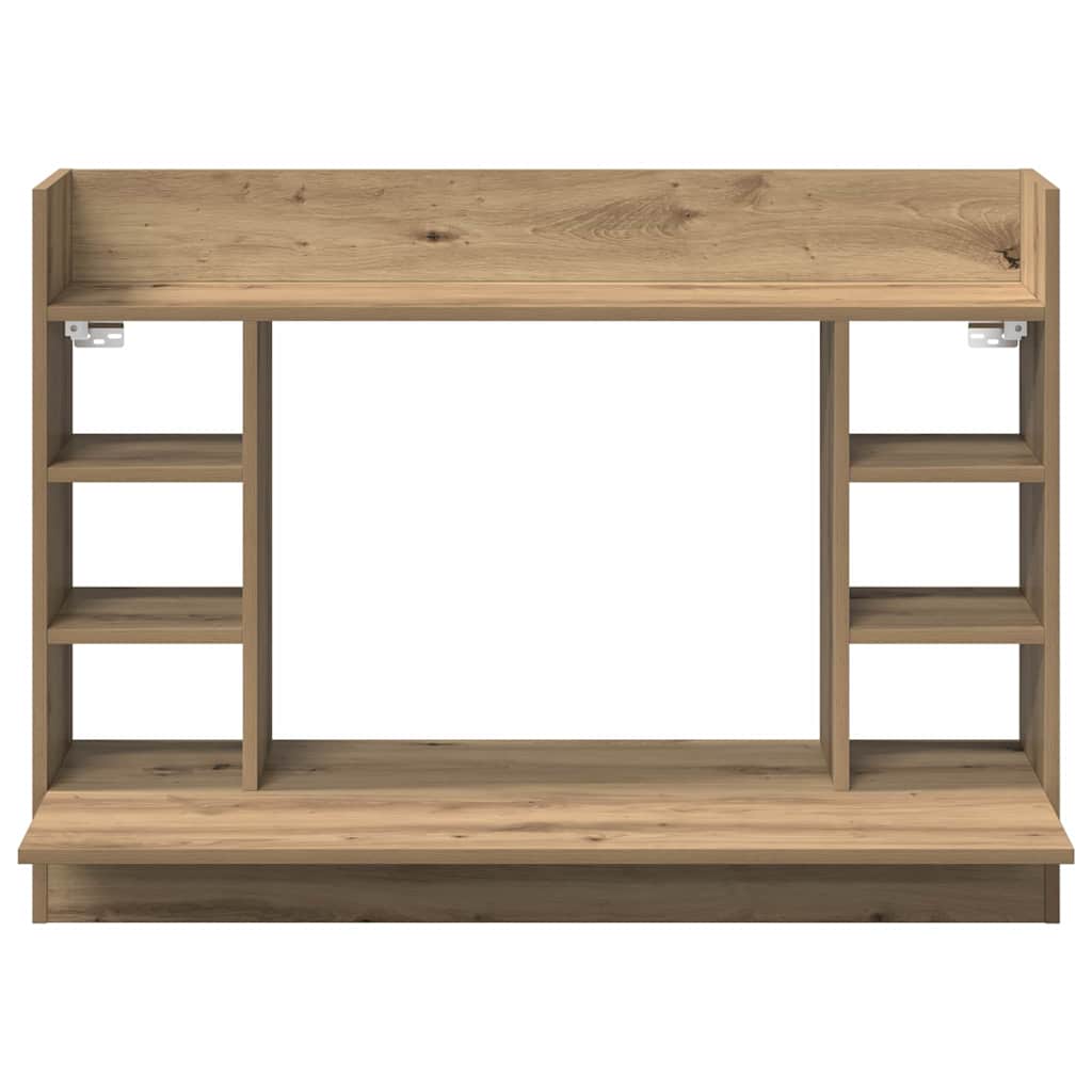 Wall Mounted Desk Artisan Oak 105 x 48 x 75 cm Engineered Wood
