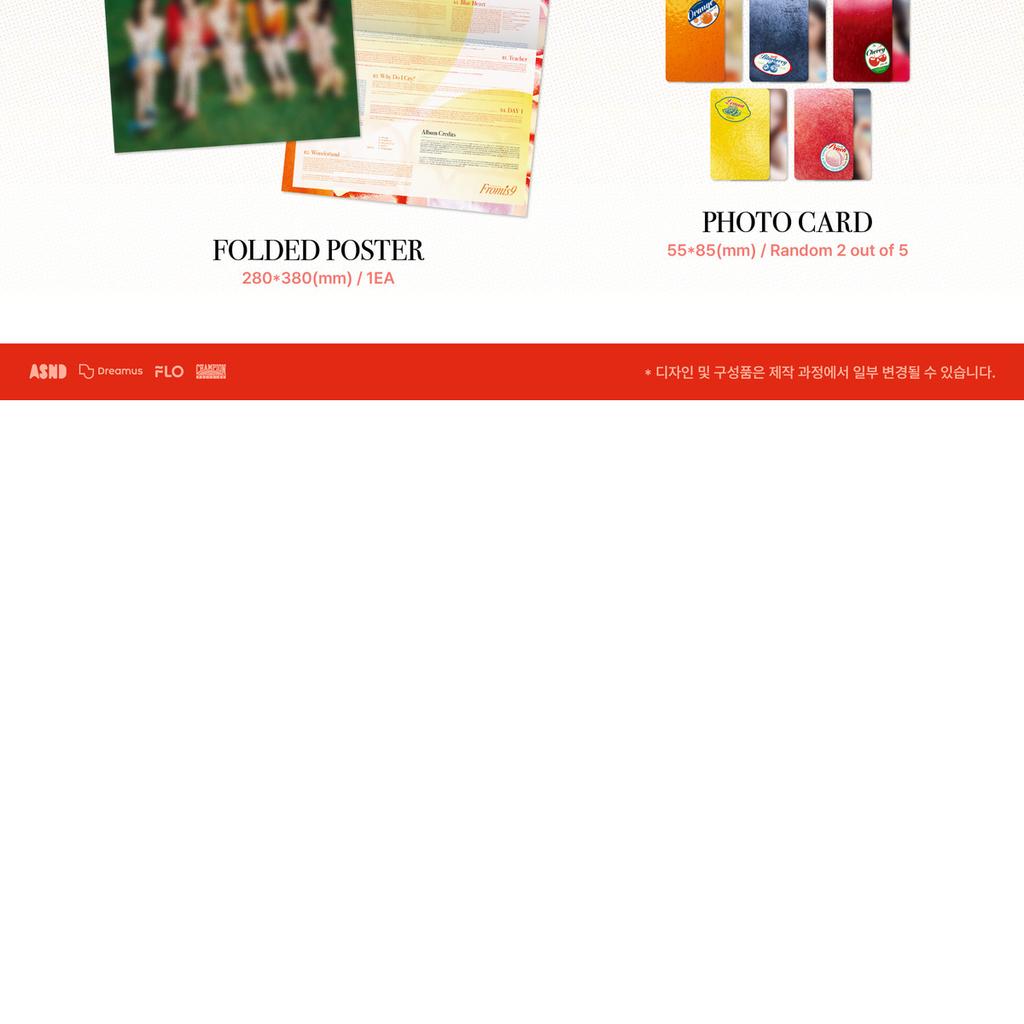 [Pre-order] fromis_9 2nd Album Glow ME LP Ver Korean Vinyl