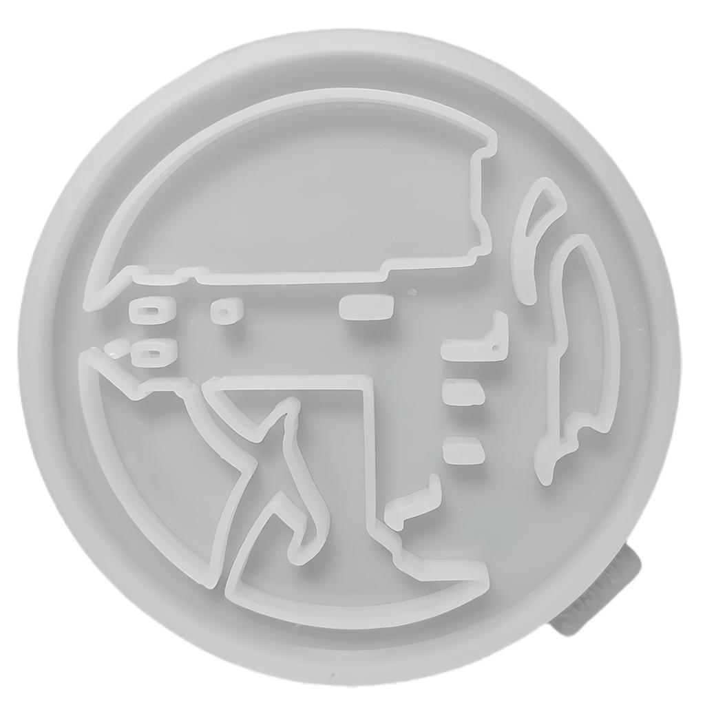 Flexible Silicone Mold Crafting Mould Easy To Use Epoxy Resin Molds Ornament Mold Perfect Gift for Art Enthusiasts