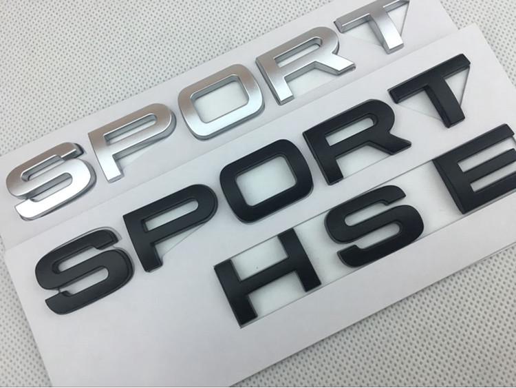 Наклейка HSE на заднюю часть Range Rover Sport для модификации