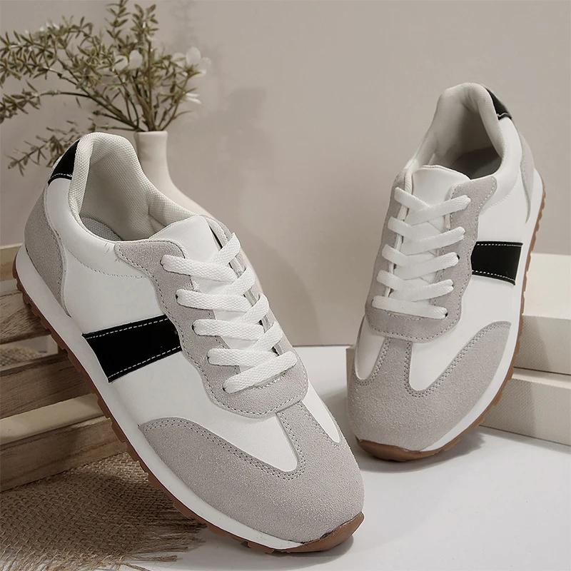 Women Flats Casual Sport Sneakers Shoes New Autumn Walking Travel Comort Women Shoes Outdoor Lace-Up Runninng Zapatillas