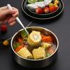 Silver Hotel Hot Pot Spoon Thicken Soup Ladle Korean Stainless Steel Spoon  Cooking Utensils