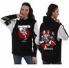 Men's Chainsaw Man Anime Patchwork Hoodie - Spring/Autumn Japanese Color Block Design