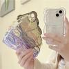 3D прозрачный чехол с мультяшным мишкой для iPhone 11/12/13/14/15/16/17