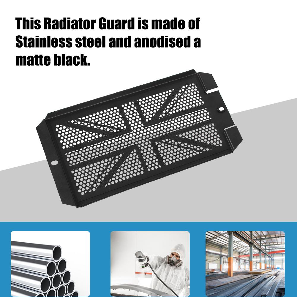 Модификация мотоцикла Защита радиатора водяного бака Аксессуары Защитная крышка Для 2017+ Triumph Bobber Black T120 T100