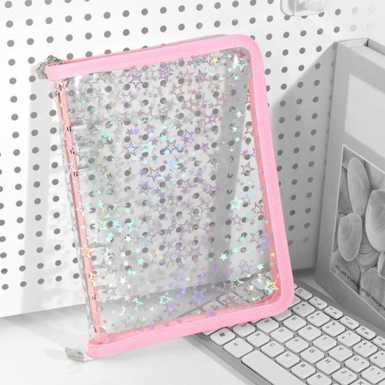 Органайзер для наклеек, папка-регистратор, А5, книжная оболочка с отрывными листами, блестящая обложка, регулируемый дизайн, многоразовая книга-наклейка, держатель для альбома, дисплей для хранения книг