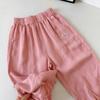 Soft Tencel Cotton Kids Anti Mosquito Pants Summer Unisex Baby Trousers