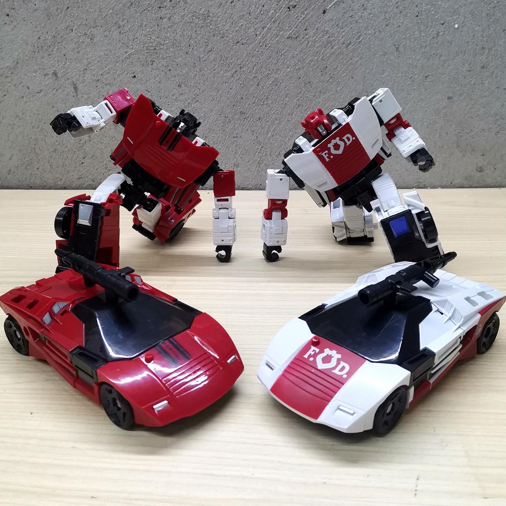 В НАЛИЧИИ AOYI Red Alert Sideswipe BMB YS05 Prowl Трансформирующаяся игрушка KO SS28 SS78 Фигурка машины Робот-трансформер Аниме Модель